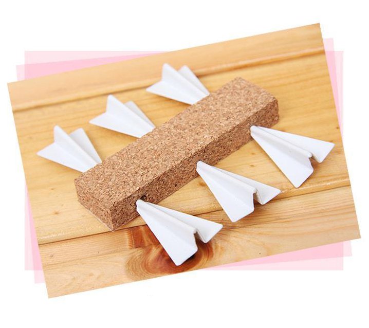 Paper Airplane Push Pins