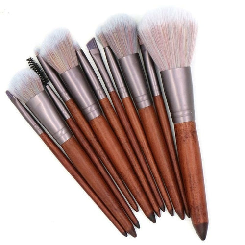 11 Pieces High Quality Makeup Brush Set