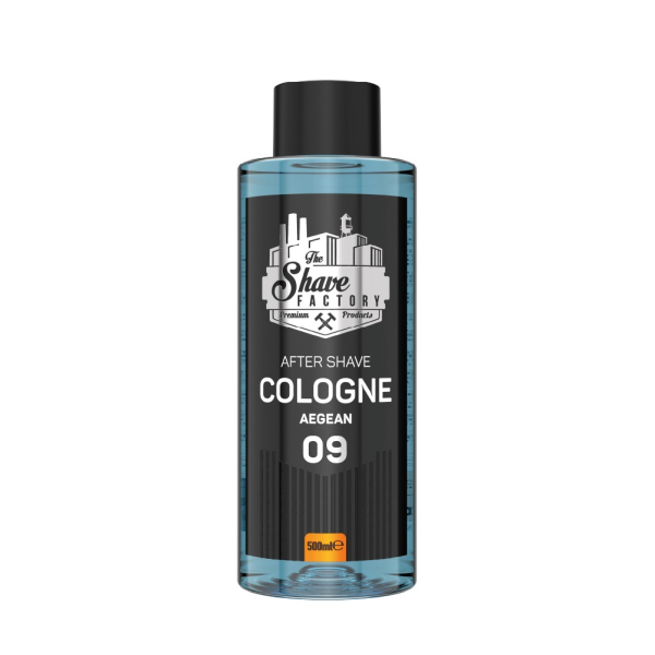 The Shave Factory  After Shave Cologne 09 Aegean 16.9 oz - 500 ml