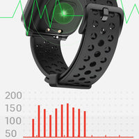 Smart Full Touch Screen Heart Rate Monitoring Sports Watch