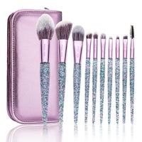 10Pcs Makeup Brushes With Bag