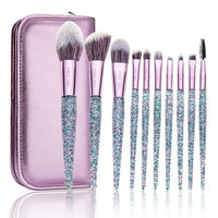 10Pcs Makeup Brushes With Bag