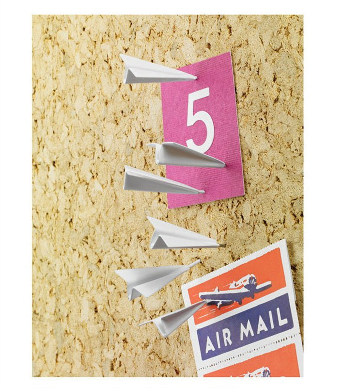 Paper Airplane Push Pins