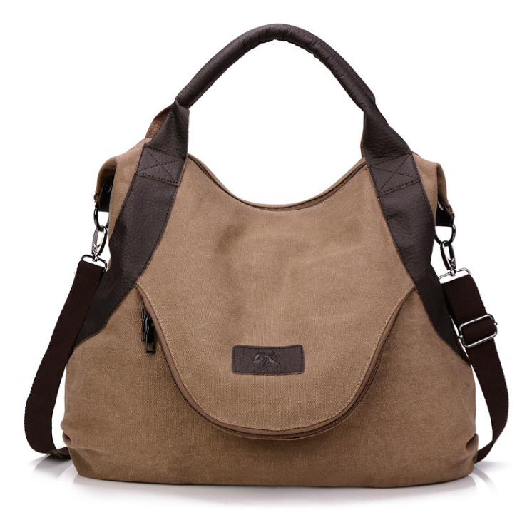 High Quality Vintage Canvas Messenger Bag For Women