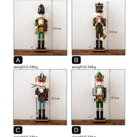 Wooden Nutcracker Ornaments