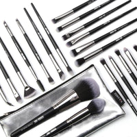 High Quality 20pcs Black Makeup Brushes