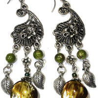 Paisley Charm Earrings