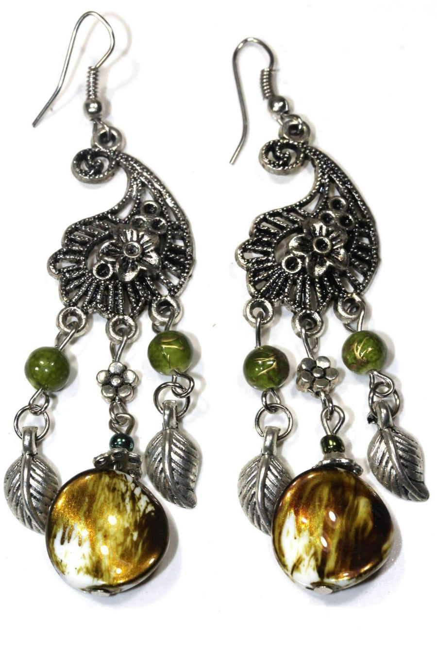 Paisley Charm Earrings