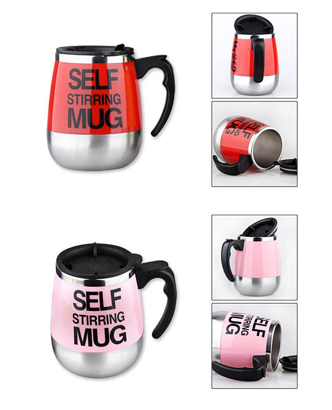 Self Stirring Coffee Mug