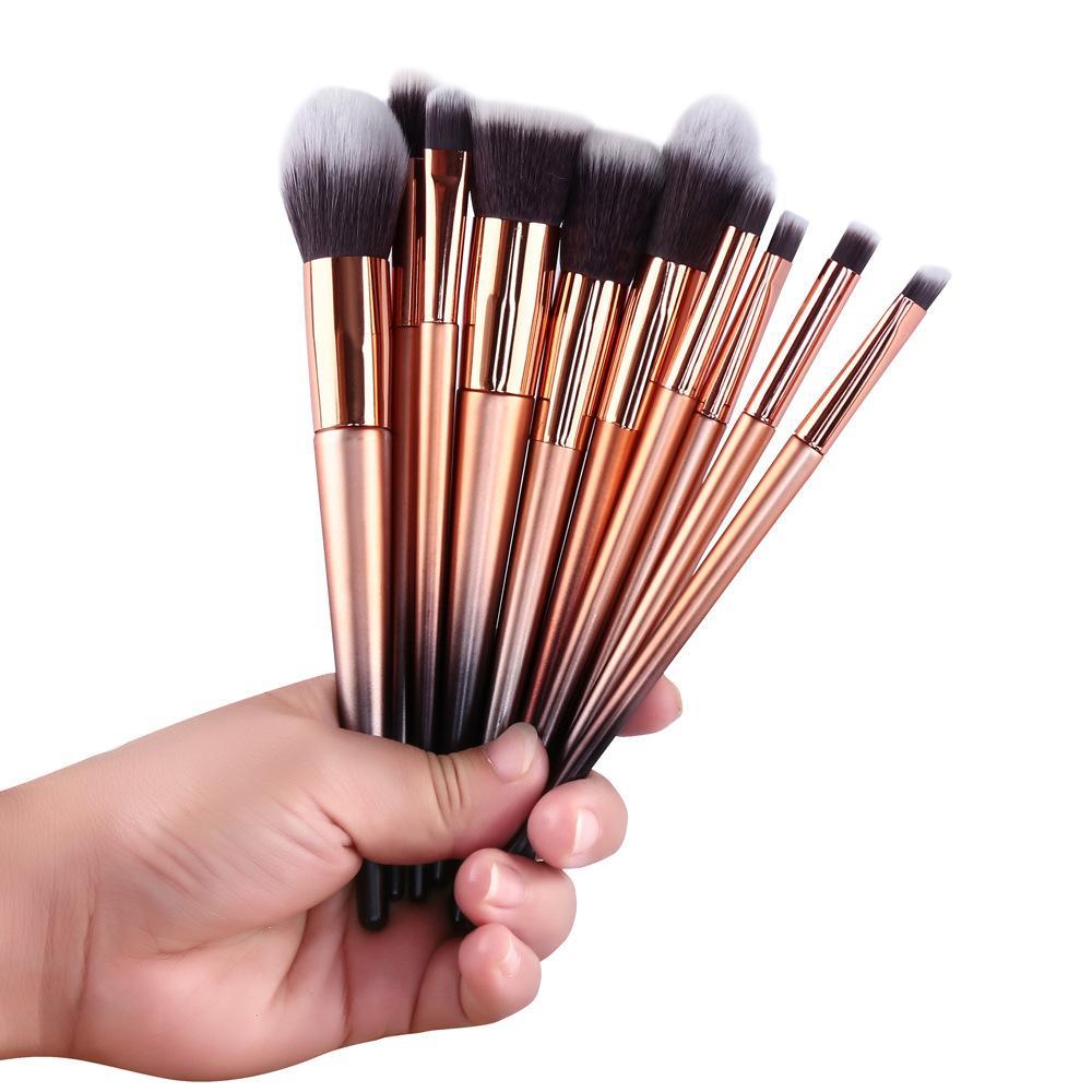 High Quality 10pcs Makeup Brush Set