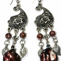 Paisley Charm Earrings