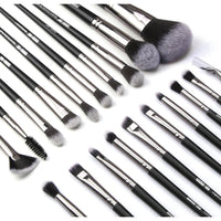 High Quality 20pcs Black Makeup Brushes