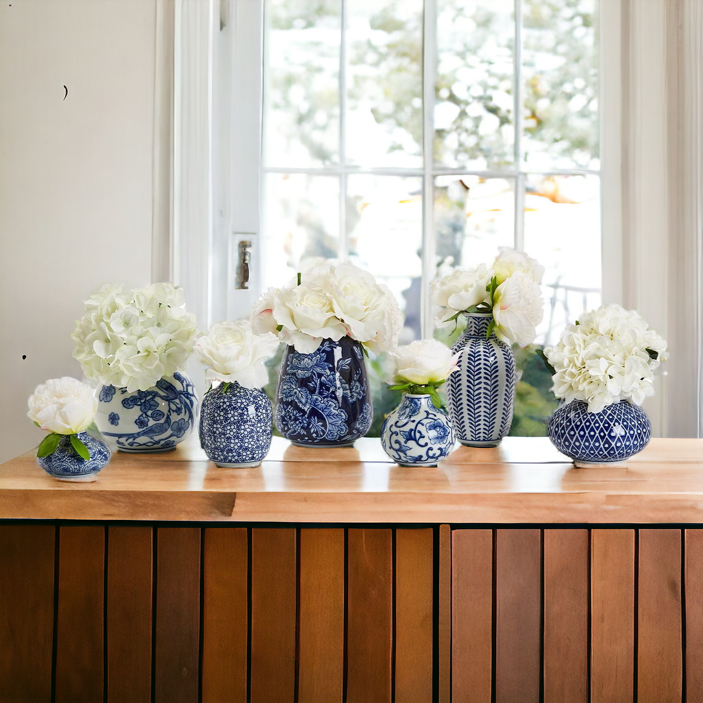 Samira Blue Vases