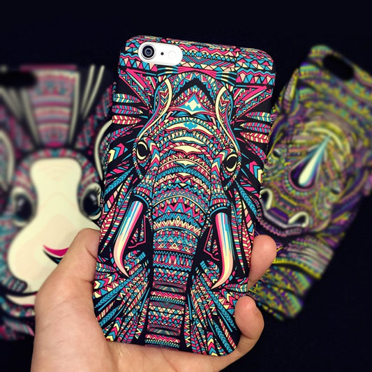 Aztec Elephant iPhone Variables Available