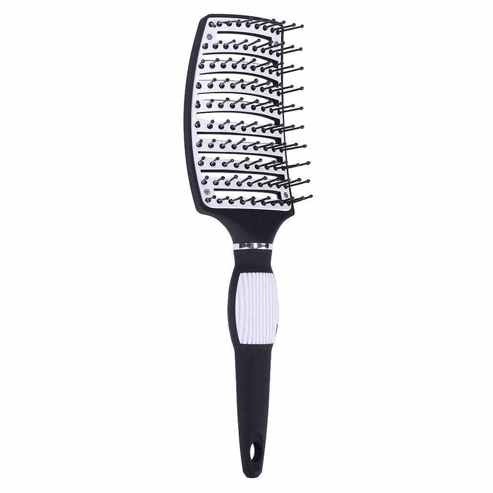 Fluffy Large Curved Wide Tooth Anti-slip Hair Comb