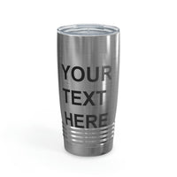 Custom Logo Tumbler, Team Logo Here Tumbler, Personalized Tumbler,