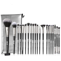 High Quality 20pcs Black Makeup Brushes