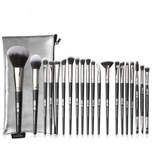 High Quality 20pcs Black Makeup Brushes