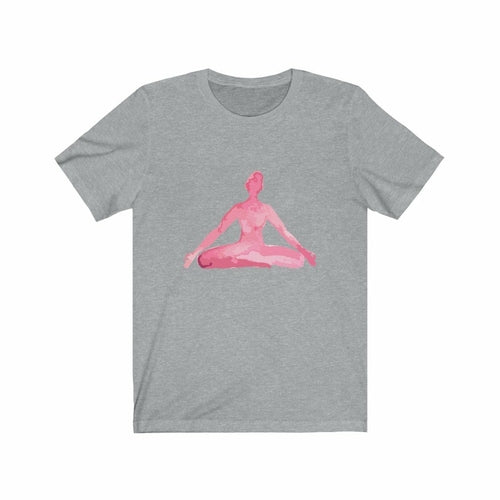 Yoga Meditation Pose Print T-Shirt