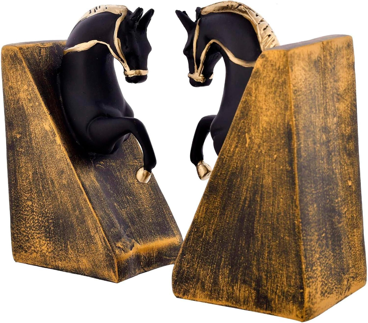 Antique Horse Face Bookends