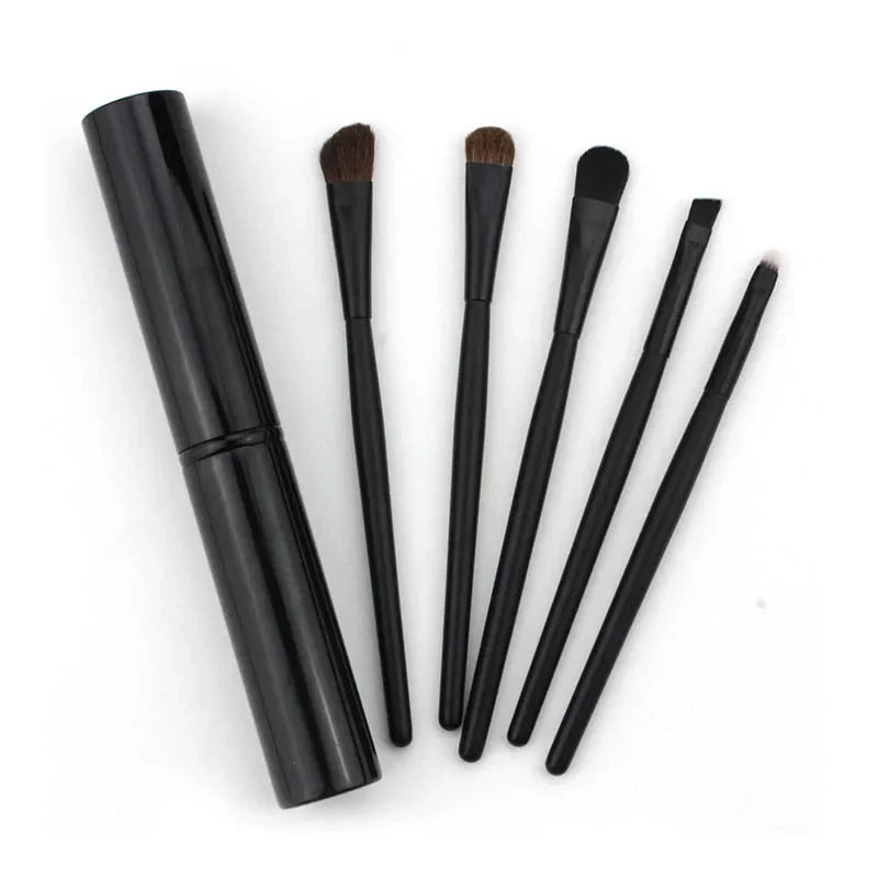 6pcs Eye Makeup Brushes Set Eyeshadow Concealer Eyebrow Lip Blending Brushes Double-ended Eyebrow Eyeliner Brush Cosmestic Tool