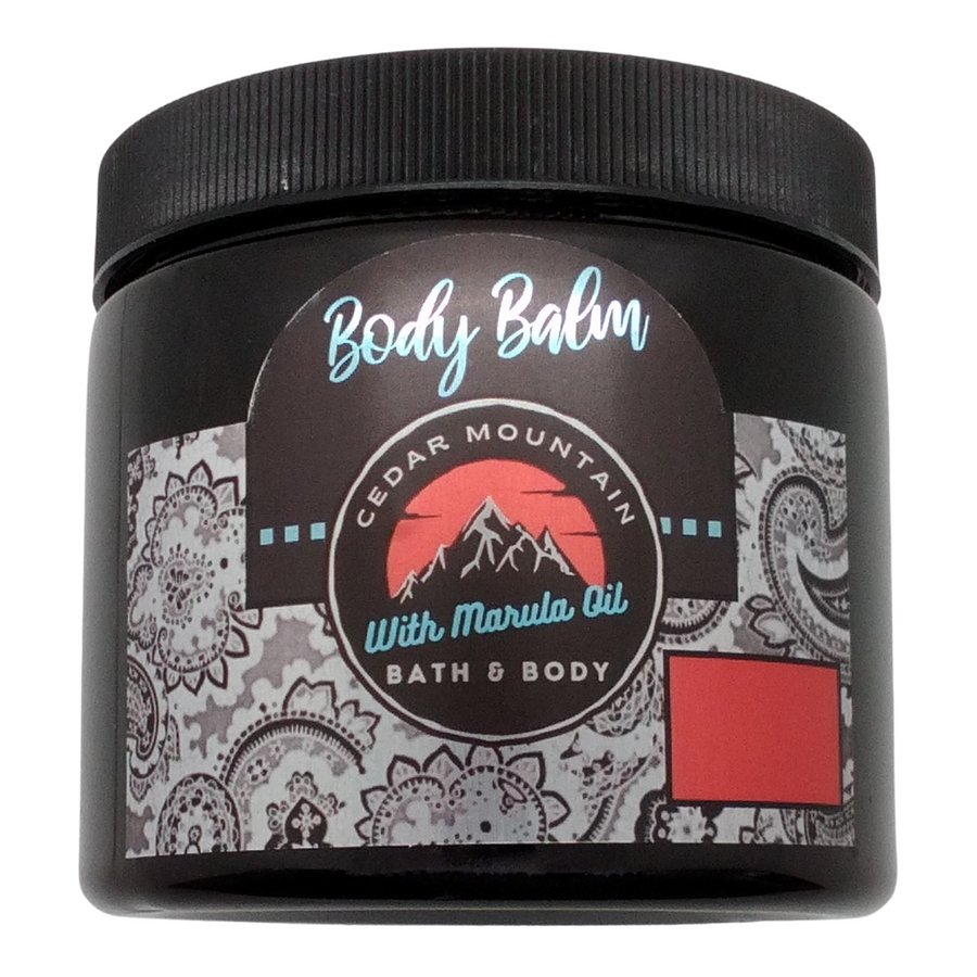 Cedar Mountain Country Christmas Marula Oil Body Balm, 16 Oz