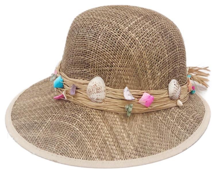 Sally SeaShells Seagrass Visor