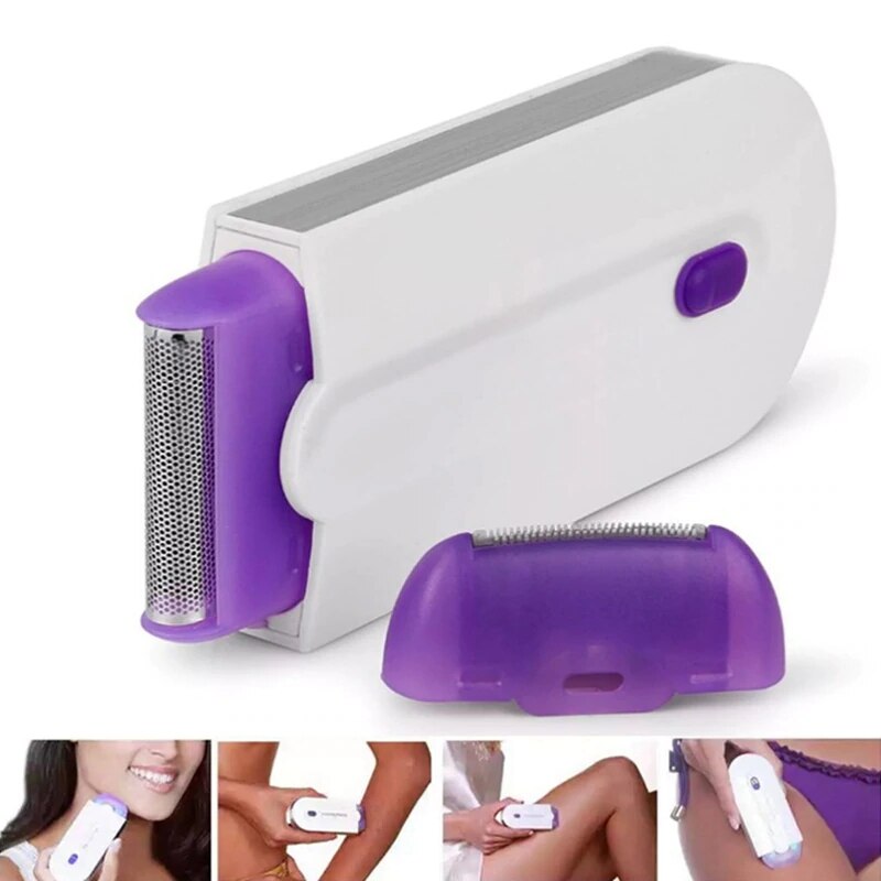 2 In 1 Electric Hair Trimmer USB Rechargeable Women Bikini Facial