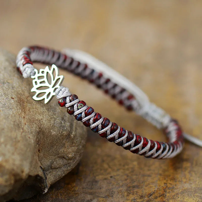 Lotus Charm Spiritual Bracelet