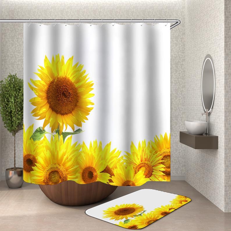 AUST ONLY Sunflower Shower Curtain