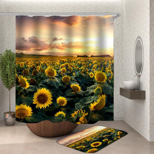 AUST ONLY Sunflower Field Shower Curtain