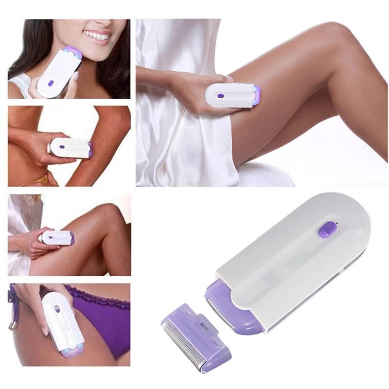 2 In 1 Electric Hair Trimmer USB Rechargeable Women Bikini Facial