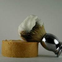 Sandalwood Artisan Shave Soap, Natural Shaving