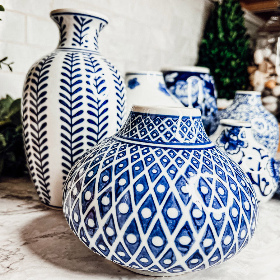 Samira Blue Vases