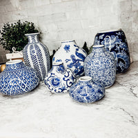 Samira Blue Vases