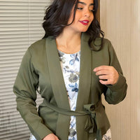 Floral Dress & Jacket Set