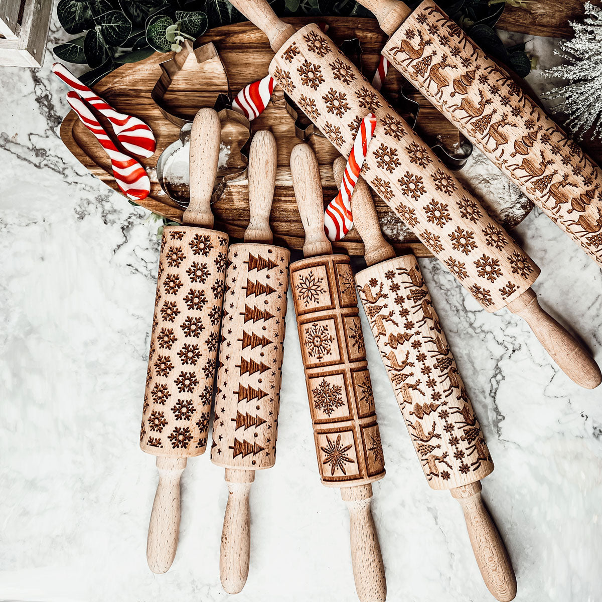 Christmas Rolling Pin Set