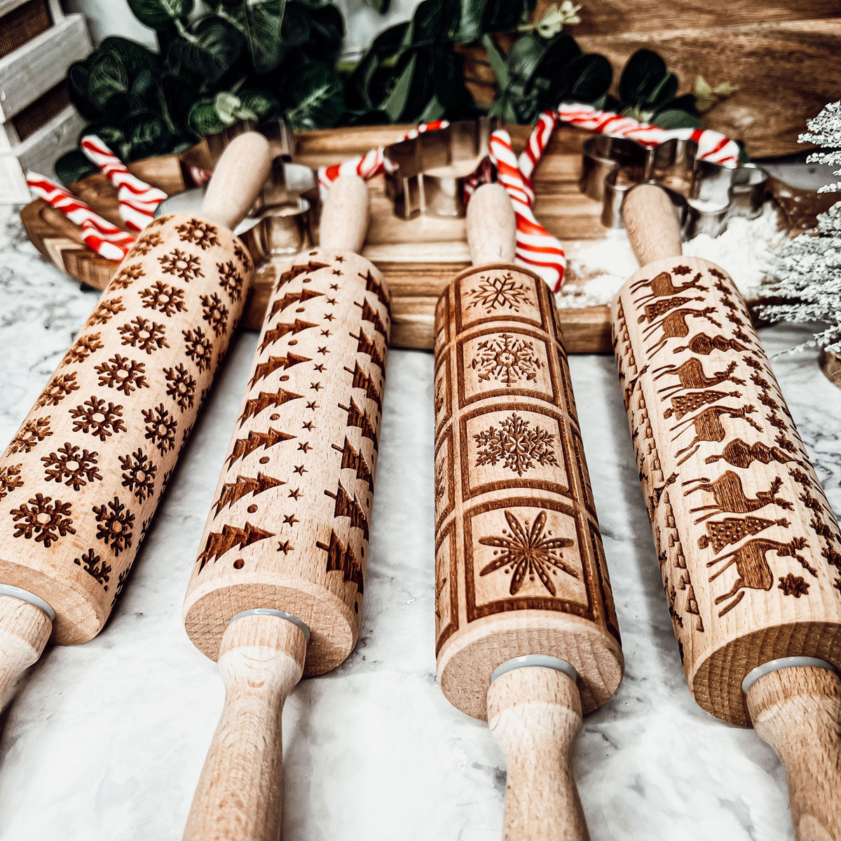 Christmas Rolling Pin Set