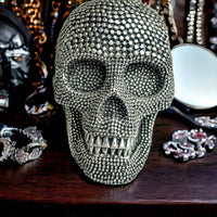 Resin Skull Silver