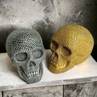 Resin Skull Silver