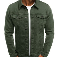 Mens Casual Dual Pocket Jacket