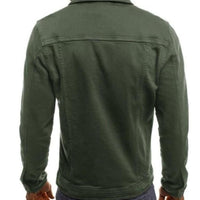 Mens Casual Dual Pocket Jacket