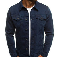 Mens Casual Dual Pocket Jacket