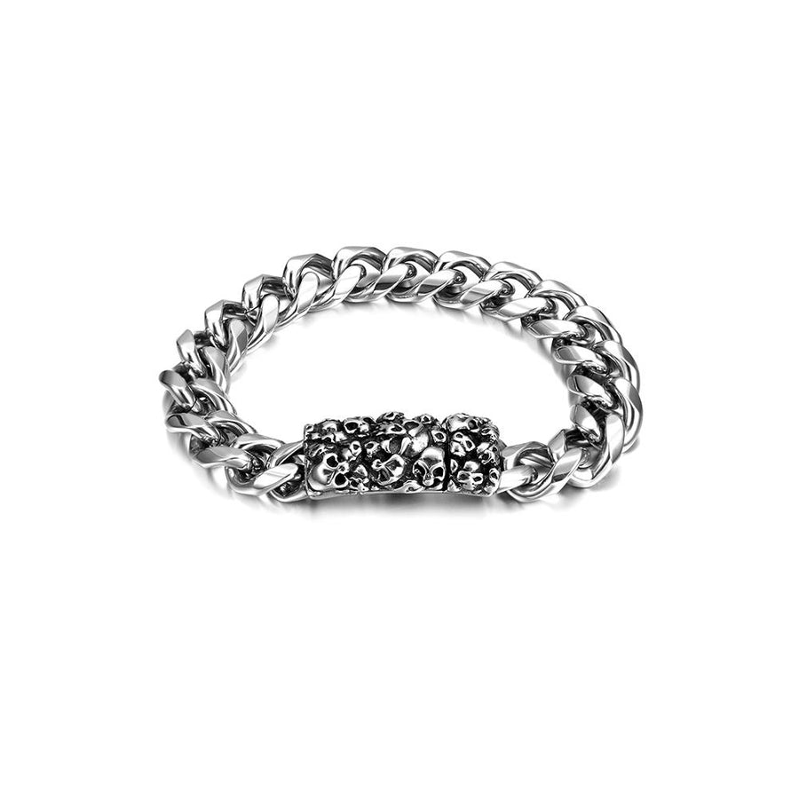 Skull Chain Bracelet Men's