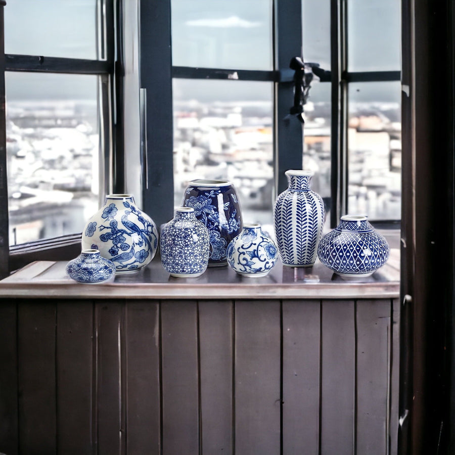 Samira Blue Vases