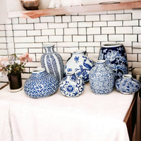 Samira Blue Vases