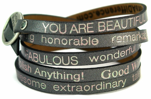 Wrap Around Bracelet - Peaceful - You Are Beautiful