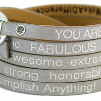 Wrap Around Bracelet - Peaceful - You Are Beautiful