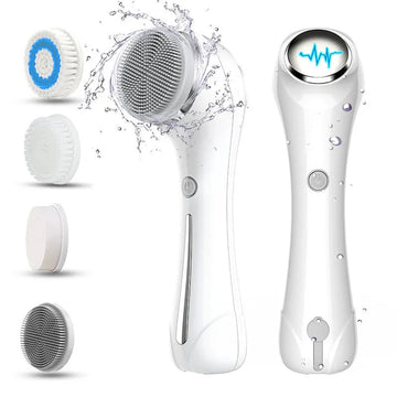 Electric Facial Cleansing Brush EMS Lifting and Introduction Massager