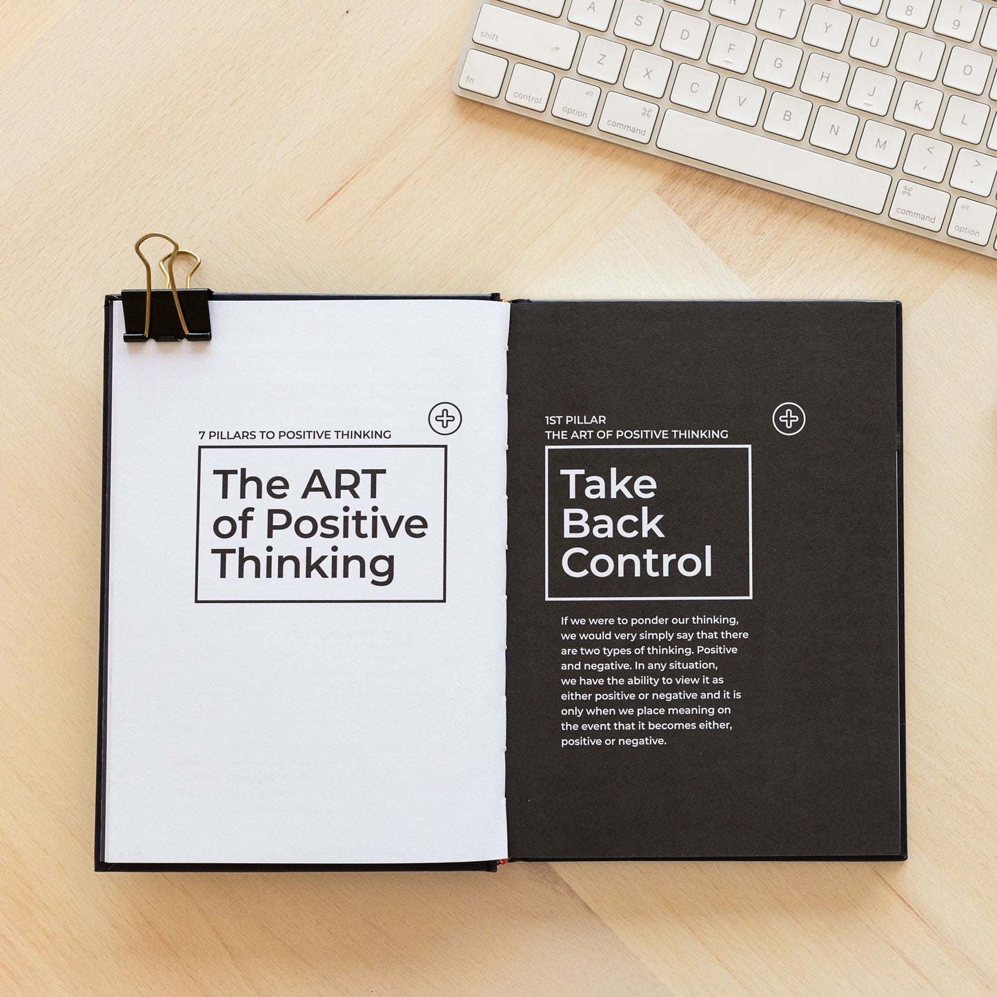 The ART of Positive Thinking Workbook and Journal